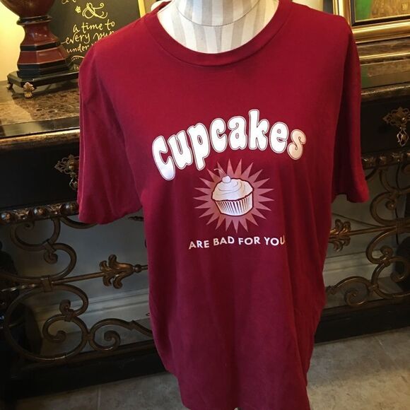 CUPCAKES ARE Bad for You Tee!! - Picture 1 of 8